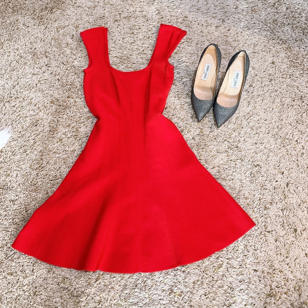 bebe Simple Mini Dress